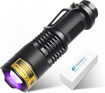 UV Light Ultraviolet LED Flashlight Torch Blacklight 395nm, Zoomable