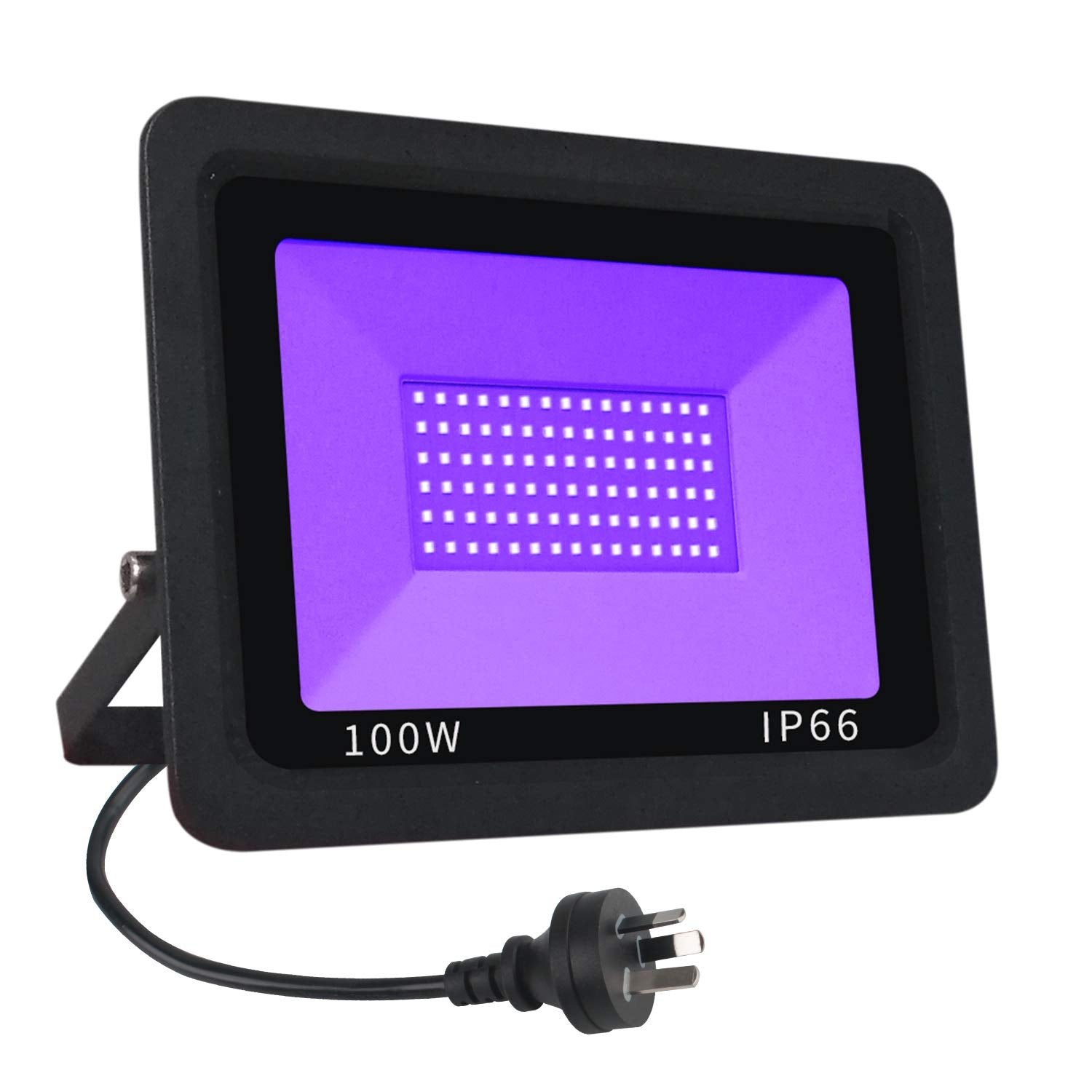 100W UV LED Black Light Spotlight Floodlight Waterproof IP66