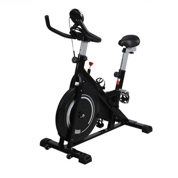 Spin Bike Fitness Exercise Bike Flywheel Commercial Home Gym Workout LCD Display