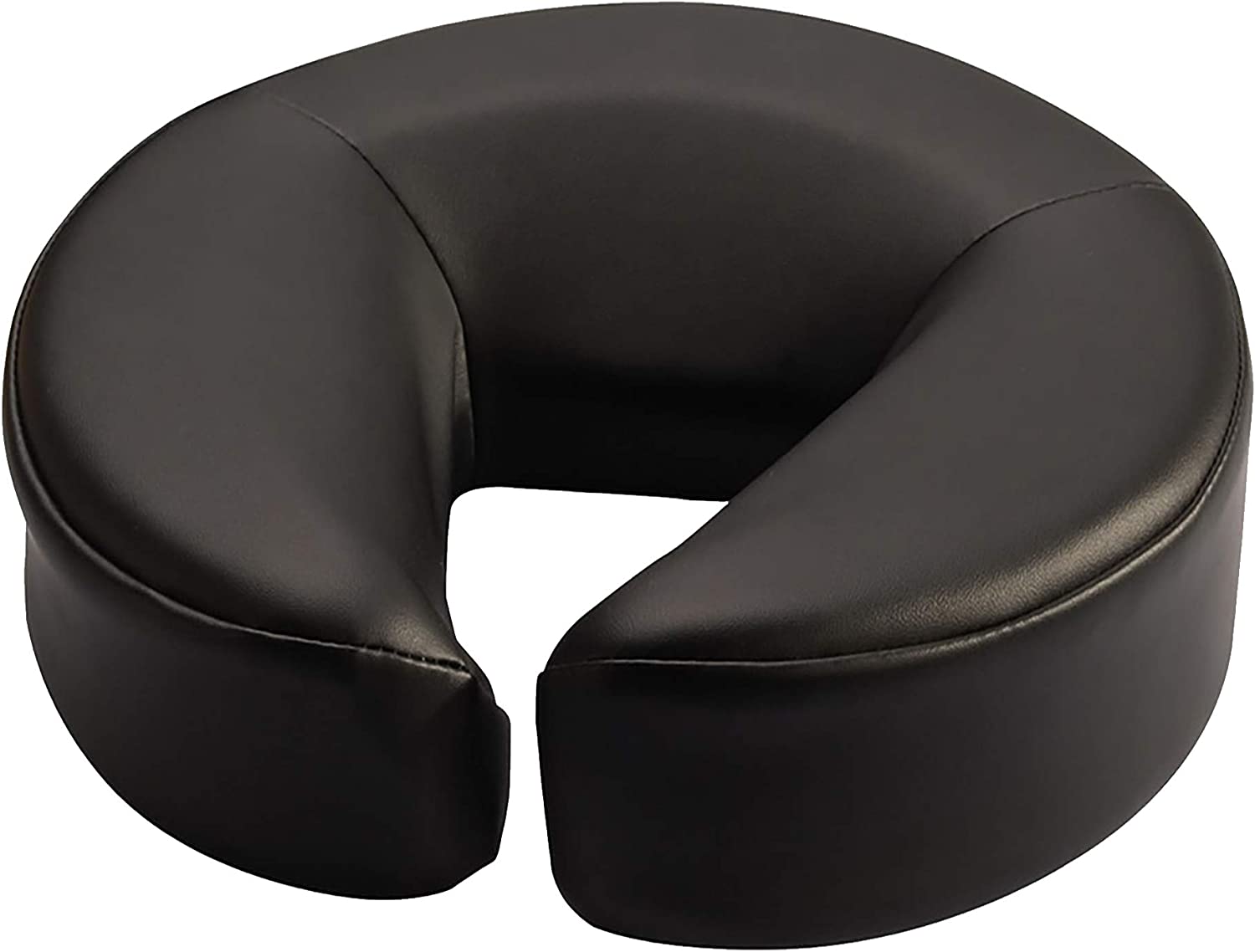 Face Cradle / Face Cushion / Face Pillow for Massage Table Bed & Spa - Black