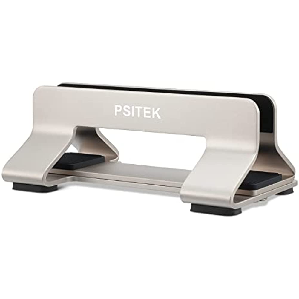 Aluminium Vertical Laptop Stand Dock Holder,Upright Storage,Adjustable Slot Width 10~30mm