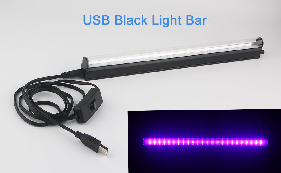 Uv black deals light bar